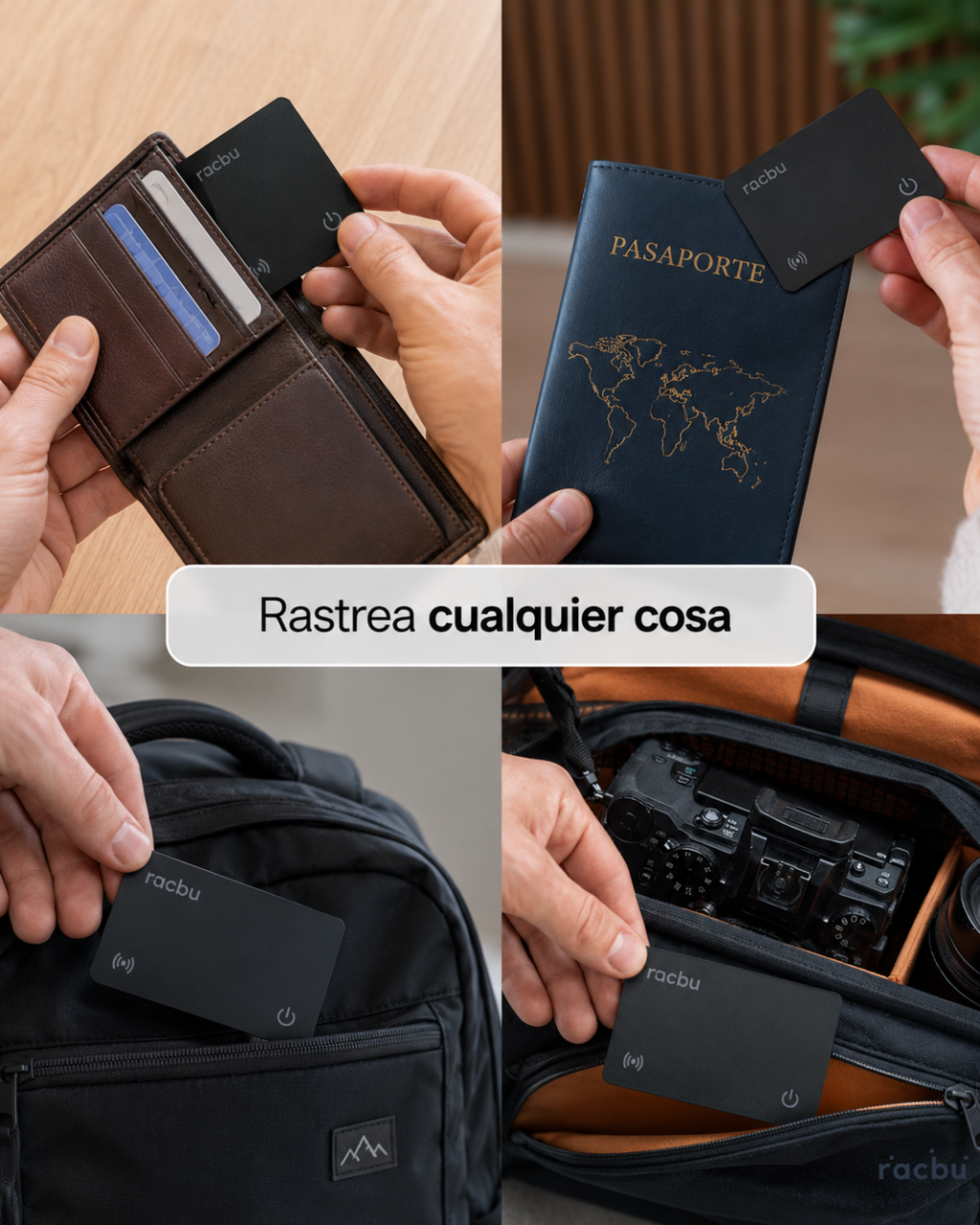 Racbu SmartCard Pro   -  Tarjeta Inteligente Antipérdida