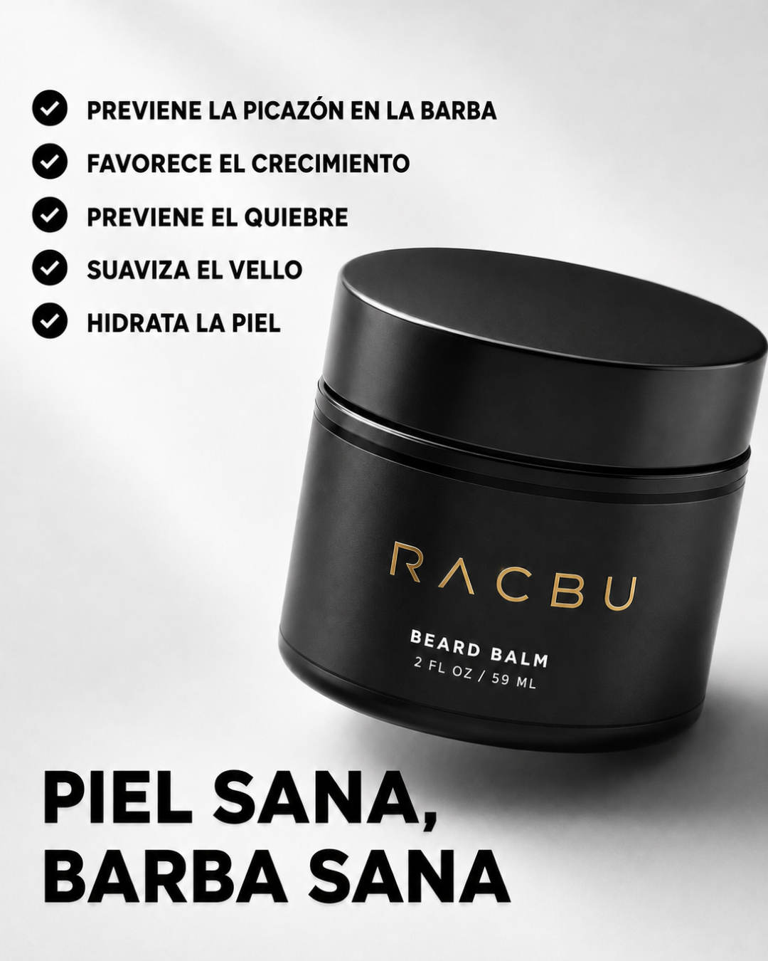 RACBU SCULPT | Bálsamo para crecimiento de barba