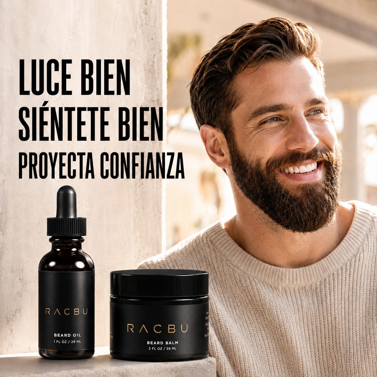 RACBU SCULPT | Bálsamo para crecimiento de barba